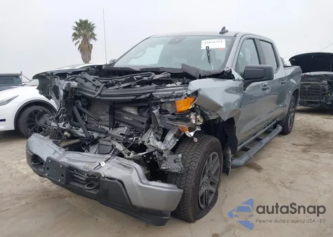 2024 Chevrolet Silverado 1500 2Wd Short Bed Custom from USA, damaged, VIN 3GCPABEK7RG311970